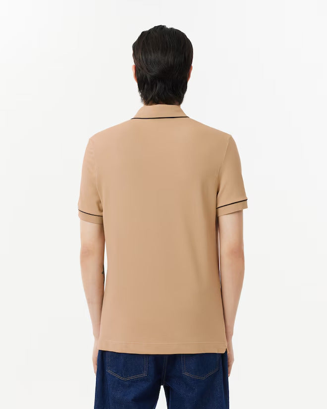 Lacoste Men's Regular Fit Paris Stretch Piqué Polo