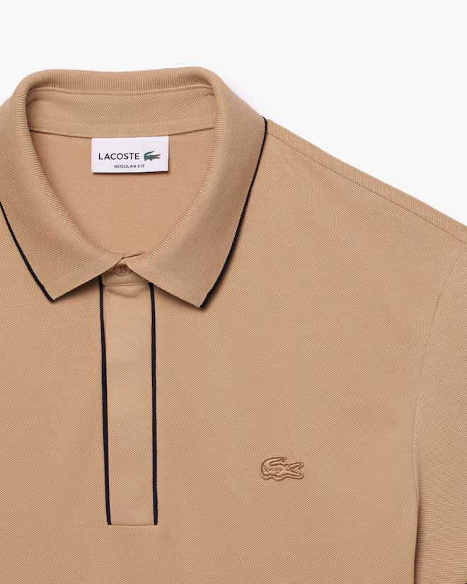 Lacoste Men's Regular Fit Paris Stretch Piqué Polo