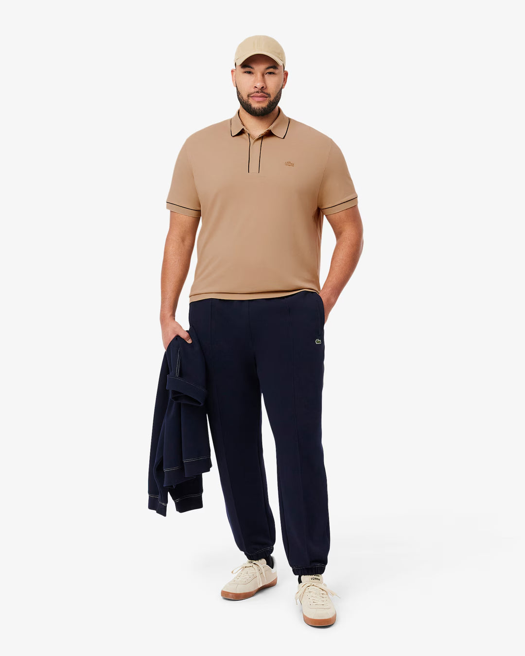 Lacoste Men's Regular Fit Paris Stretch Piqué Polo