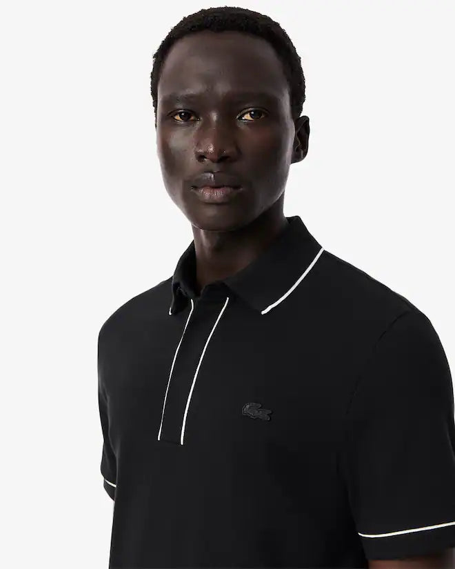 Lacoste Men's Regular Fit Paris Stretch Piqué Polo