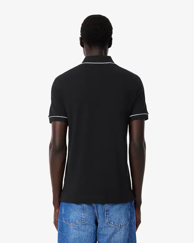 Lacoste Men's Regular Fit Paris Stretch Piqué Polo