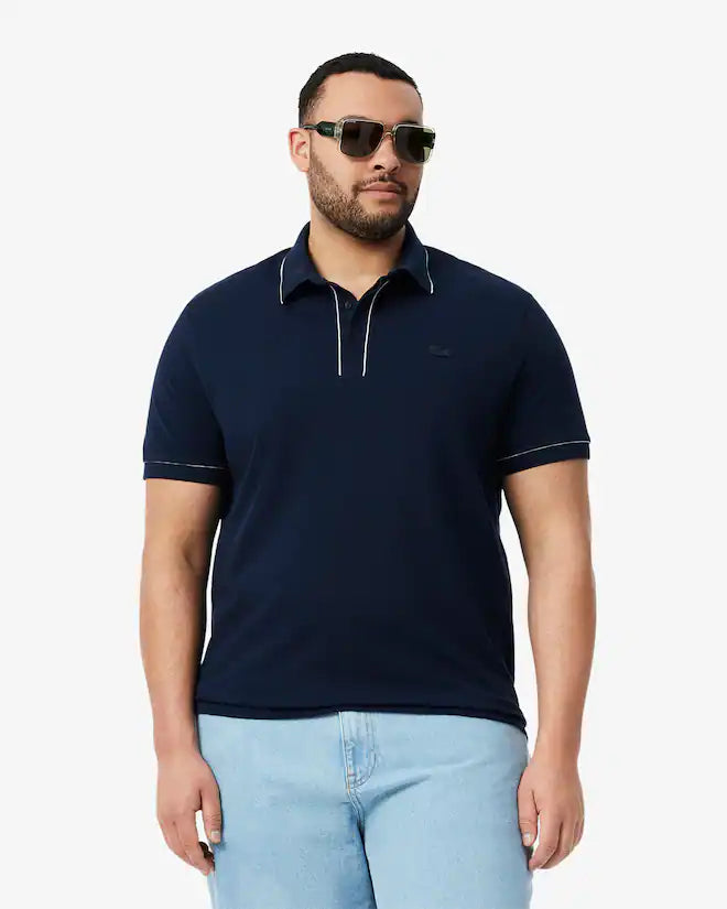 Lacoste Men's Regular Fit Paris Stretch Piqué Polo