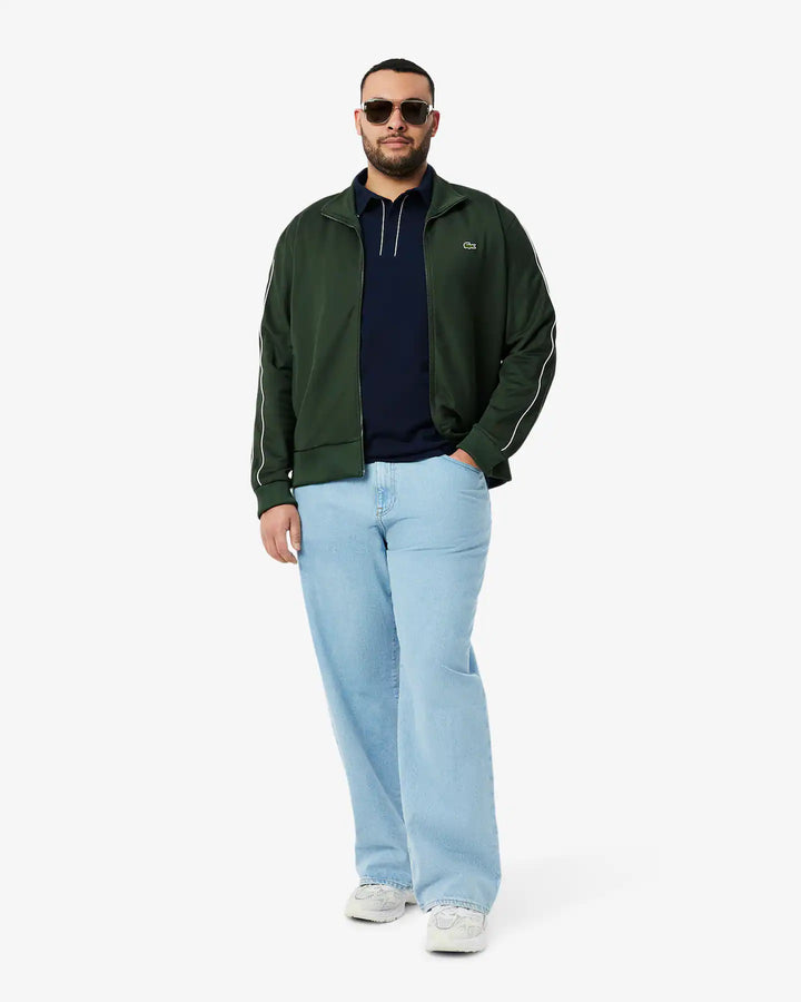 Lacoste Men's Regular Fit Paris Stretch Piqué Polo