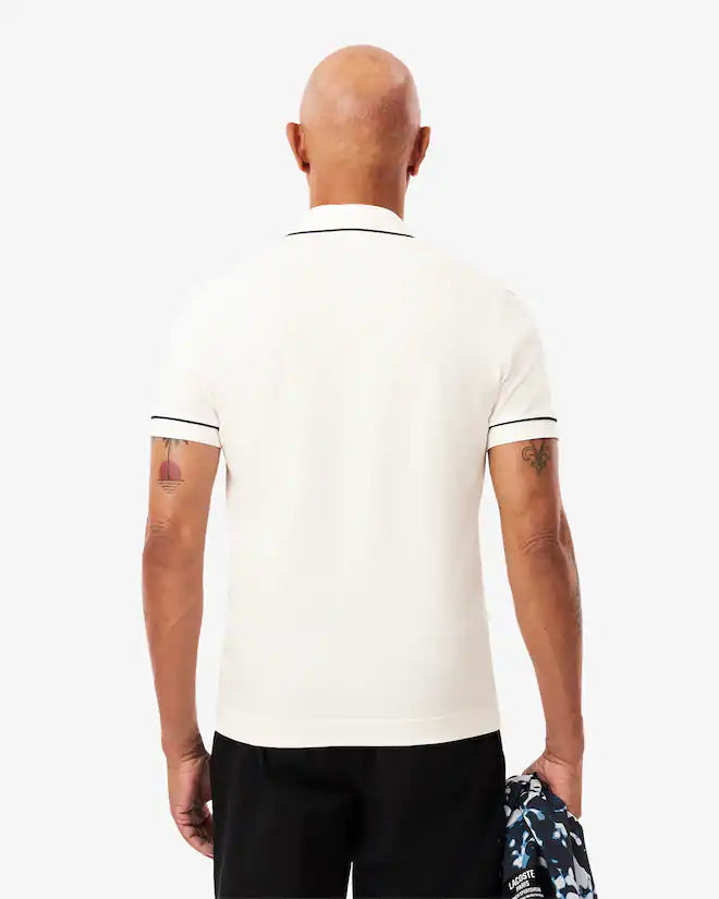 Lacoste Men's Regular Fit Paris Stretch Piqué Polo