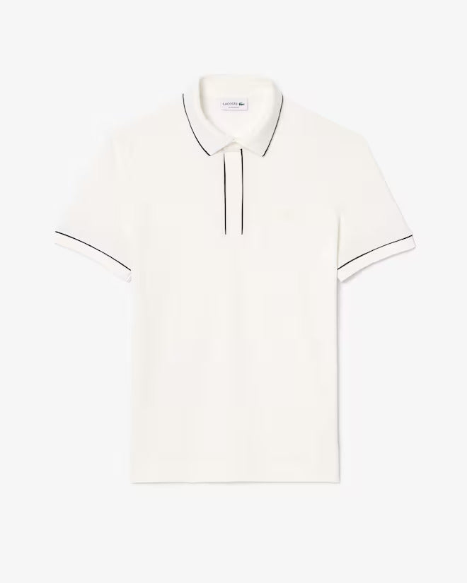 Lacoste Men's Regular Fit Paris Stretch Piqué Polo