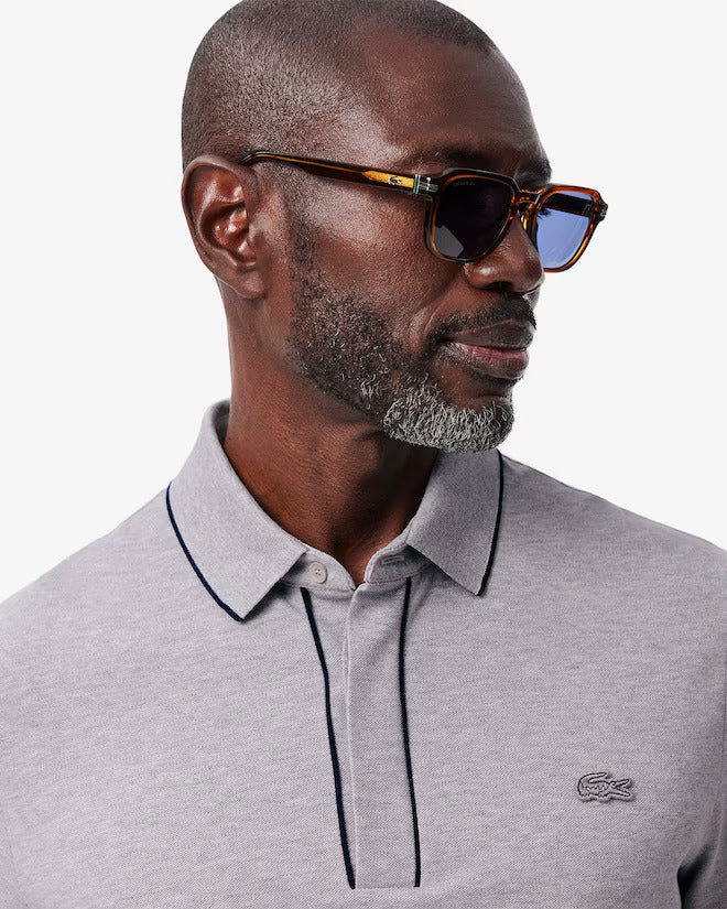 Lacoste Men's Regular Fit Paris Stretch Piqué Polo