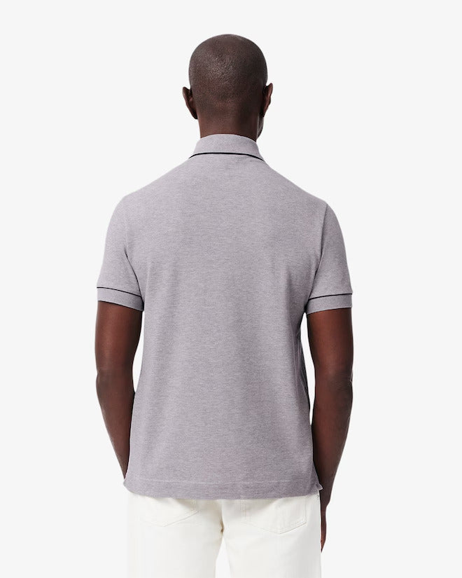 Lacoste Men's Regular Fit Paris Stretch Piqué Polo