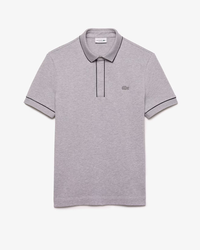 Lacoste Men's Regular Fit Paris Stretch Piqué Polo