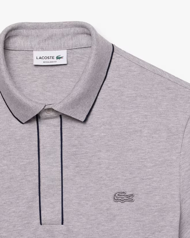 Lacoste Men's Regular Fit Paris Stretch Piqué Polo