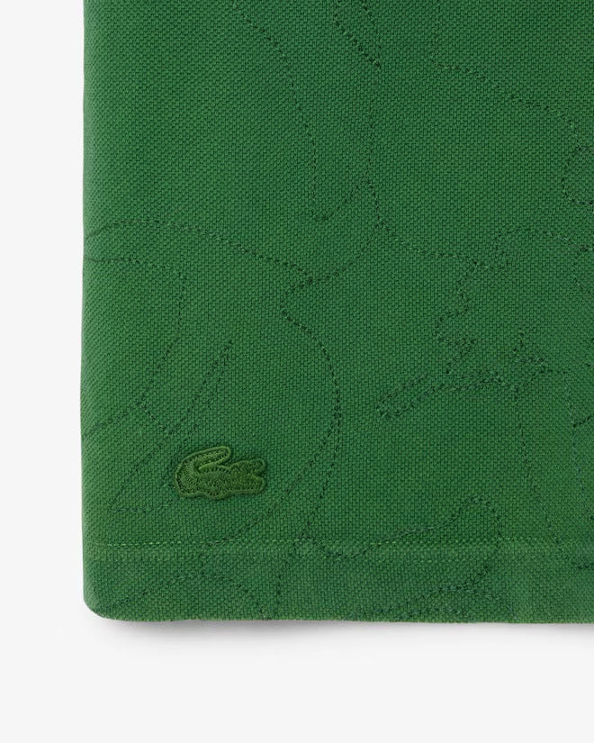 Lacoste Unisex Embroidery Collection Oversized Polo