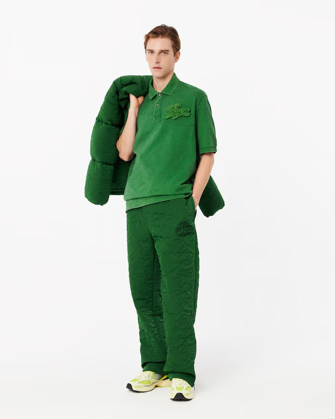 Lacoste Unisex Embroidery Collection Oversized Polo