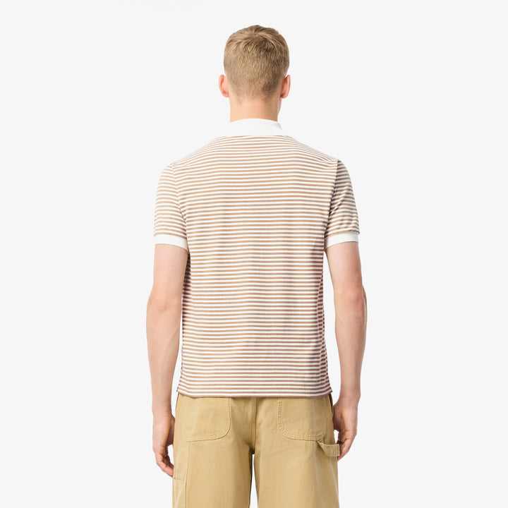 Lacoste Men's Classic Fit L.12.12 Striped Petit Piqué Polo