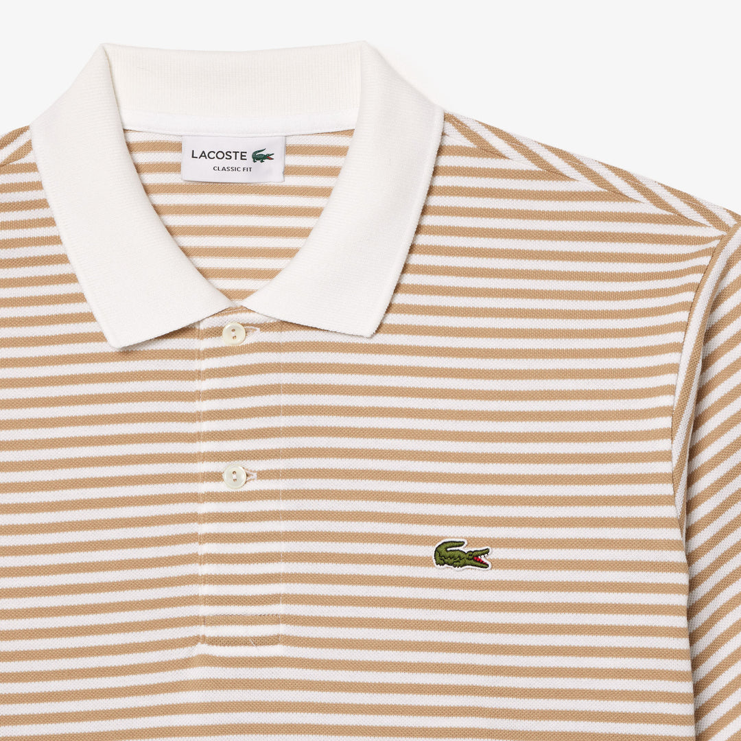 Lacoste Men's Classic Fit L.12.12 Striped Petit Piqué Polo