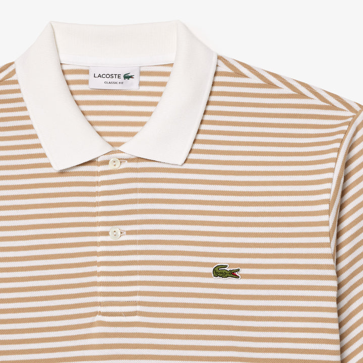 Lacoste Men's Classic Fit L.12.12 Striped Petit Piqué Polo