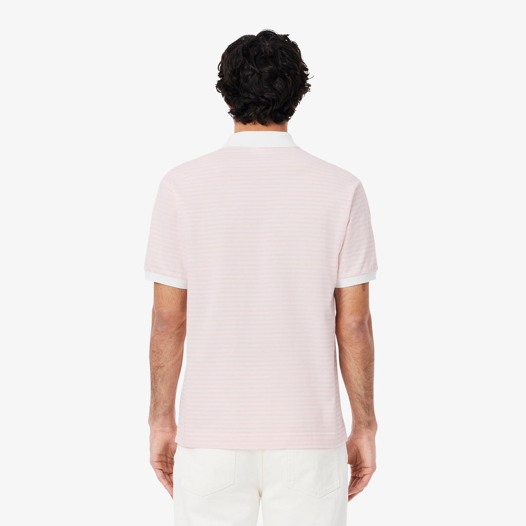 Lacoste Men's Classic Fit L.12.12 Striped Petit Piqué Polo