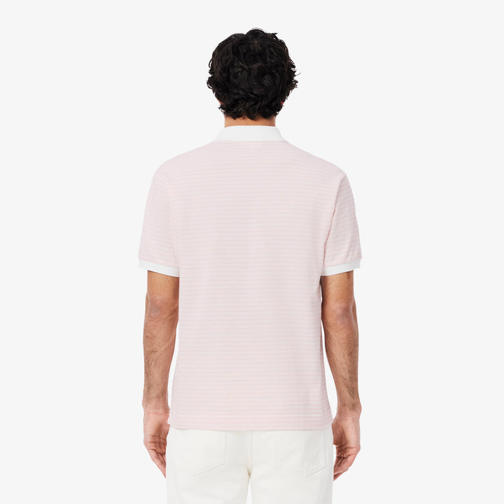 Lacoste Men's Classic Fit L.12.12 Striped Petit Piqué Polo