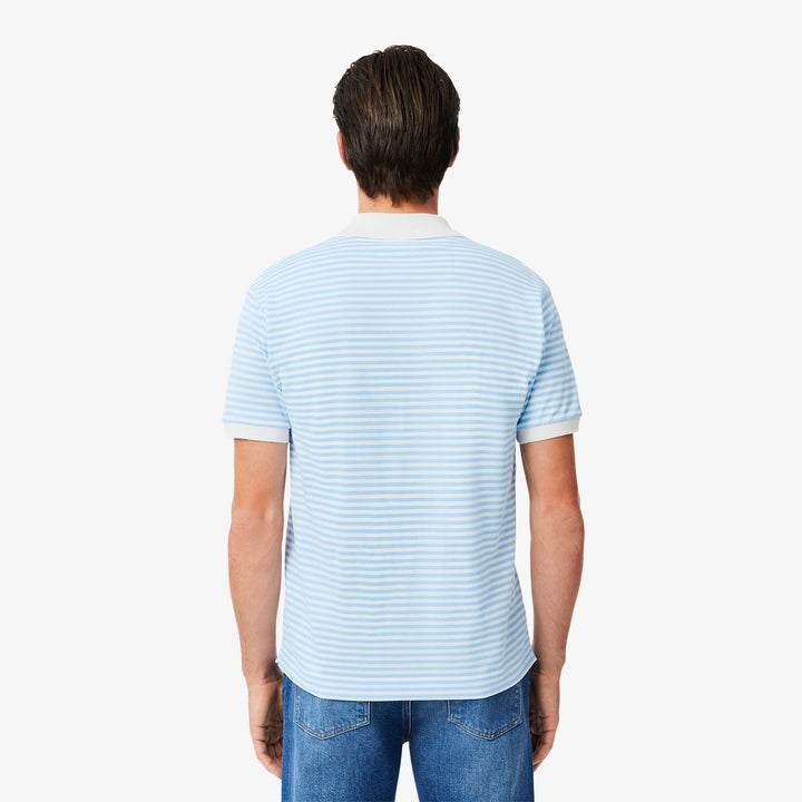 Lacoste Men's Classic Fit L.12.12 Striped Petit Piqué Polo