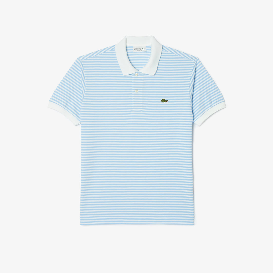 Lacoste Men's Classic Fit L.12.12 Striped Petit Piqué Polo