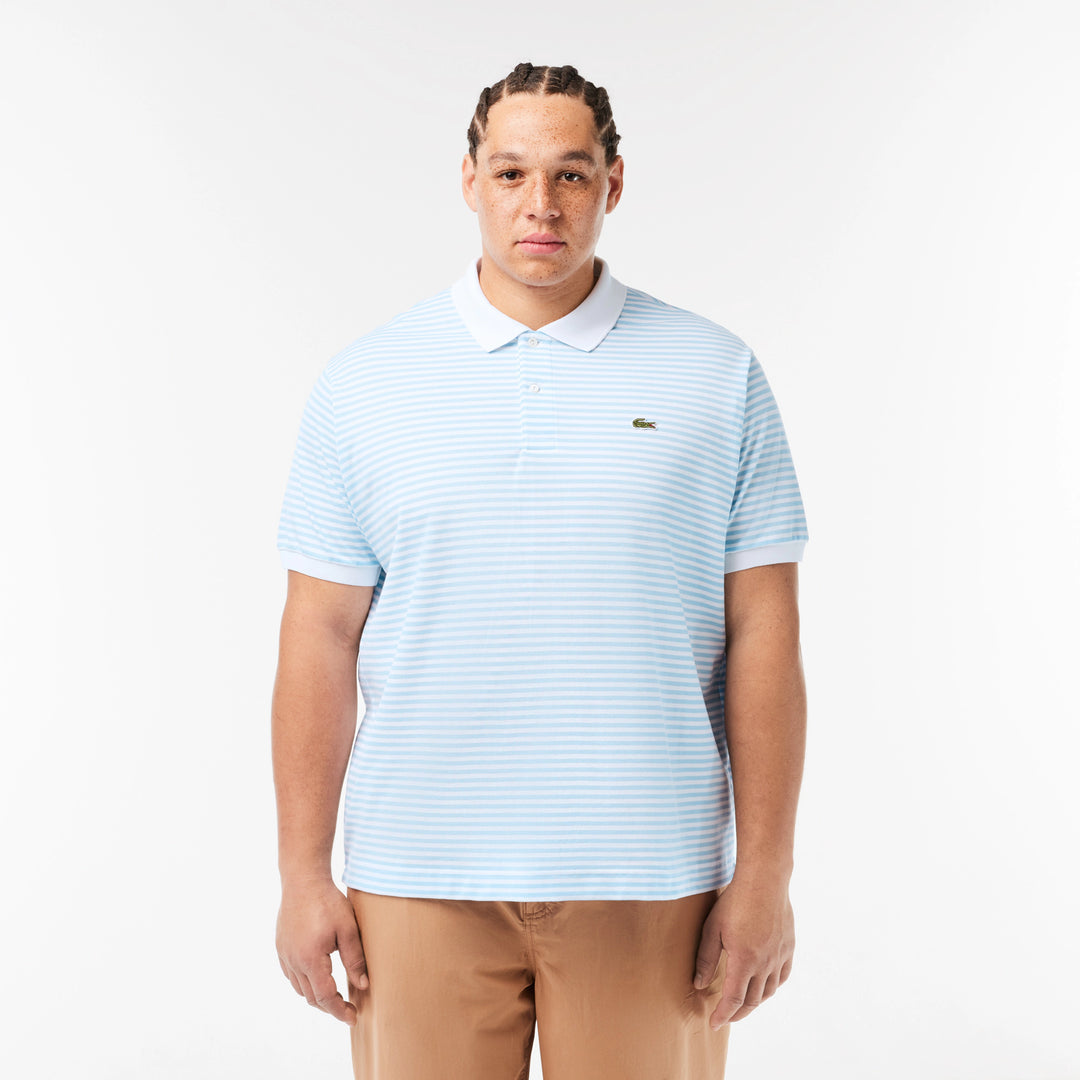 Lacoste Men's Classic Fit L.12.12 Striped Petit Piqué Polo