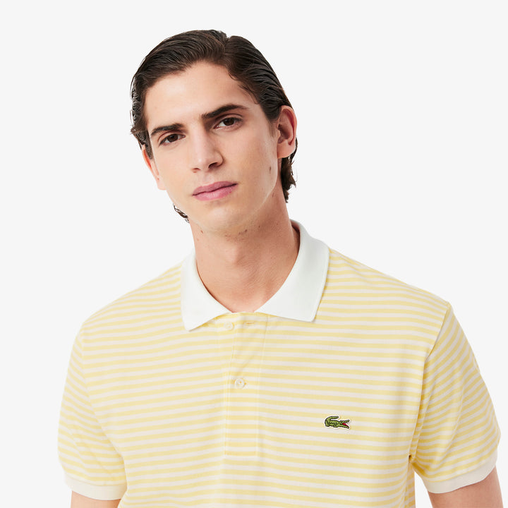Lacoste Men's Classic Fit L.12.12 Striped Petit Piqué Polo