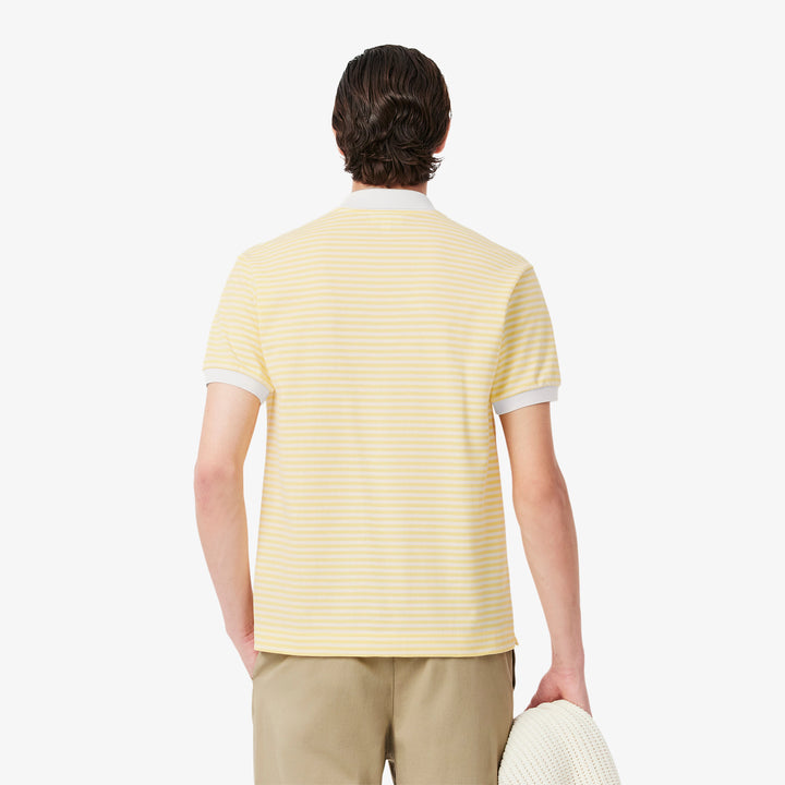 Lacoste Men's Classic Fit L.12.12 Striped Petit Piqué Polo