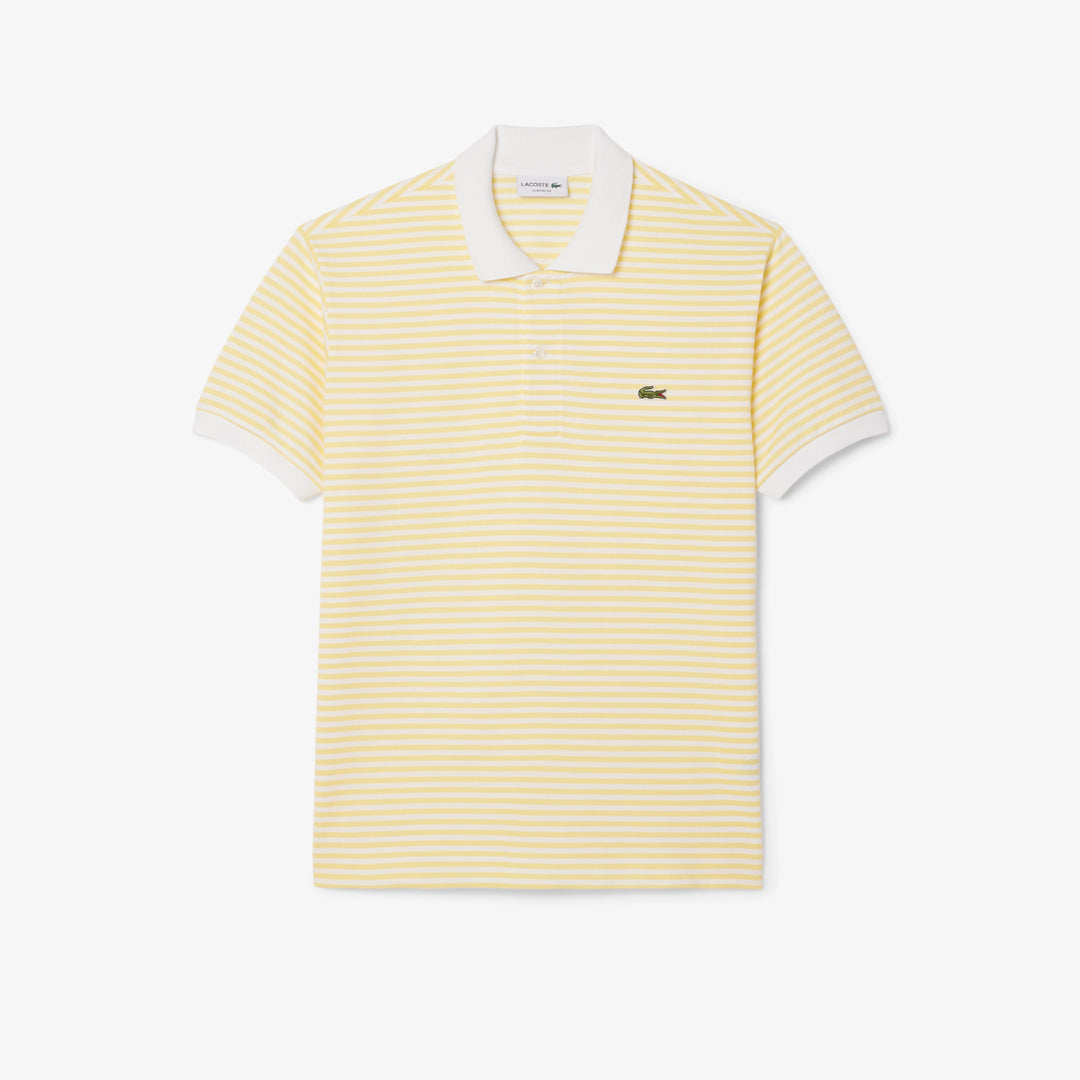 Lacoste Men's Classic Fit L.12.12 Striped Petit Piqué Polo