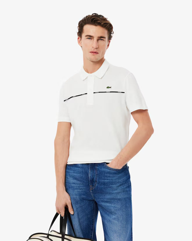 Lacoste Men's Regular Fit Logo Trim L.12.12 Polo