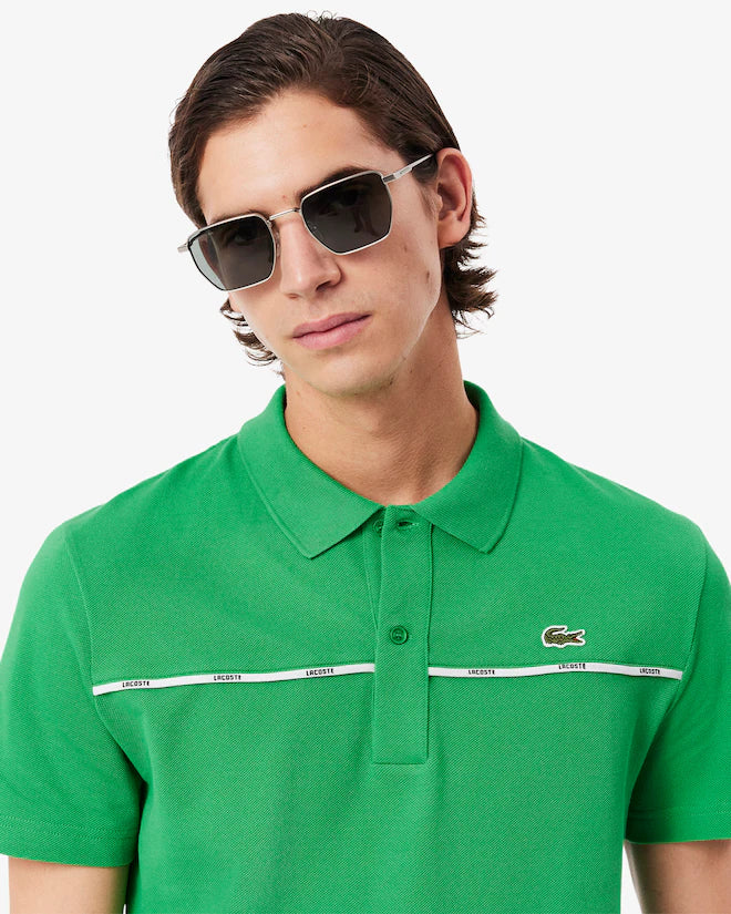 Lacoste Men's Regular Fit Logo Trim L.12.12 Polo
