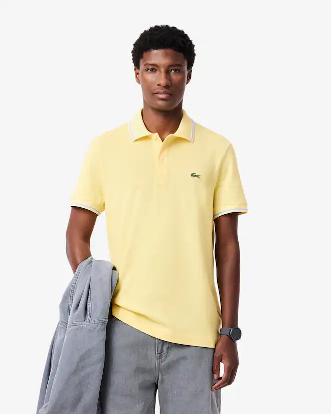 Lacoste Men's Regular Fit Trim Accent L.12.12 Polo