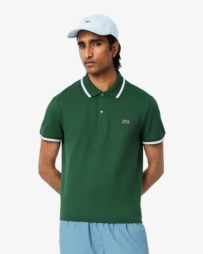 Lacoste Men's Regular Fit Trim Accent L.12.12 Polo
