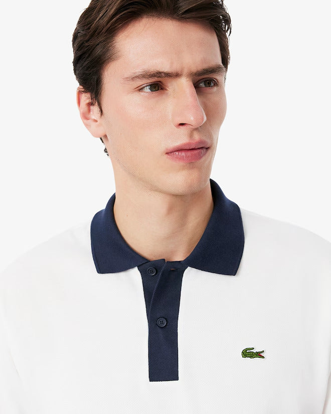 Lacoste Men's Classic Fit Contrast Collar L.12.12 Polo