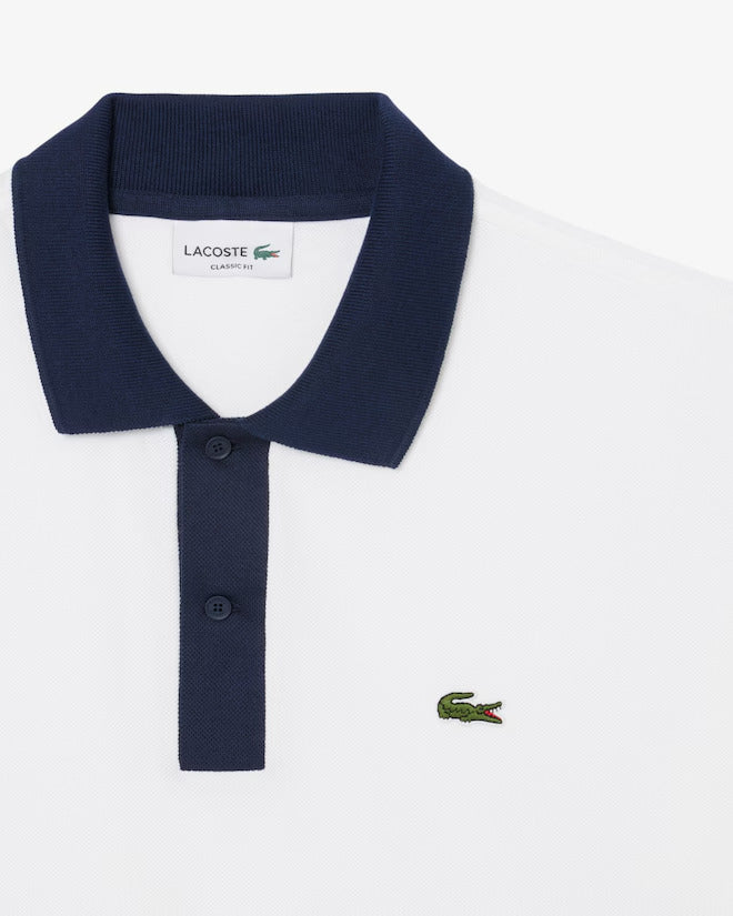Lacoste Men's Classic Fit Contrast Collar L.12.12 Polo