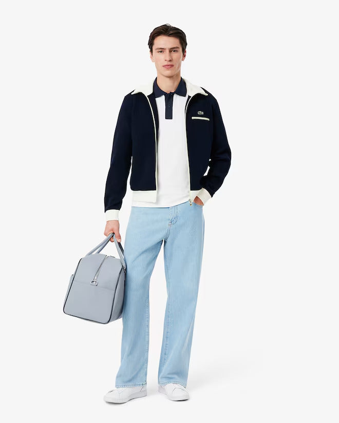 Lacoste Men's Classic Fit Contrast Collar L.12.12 Polo