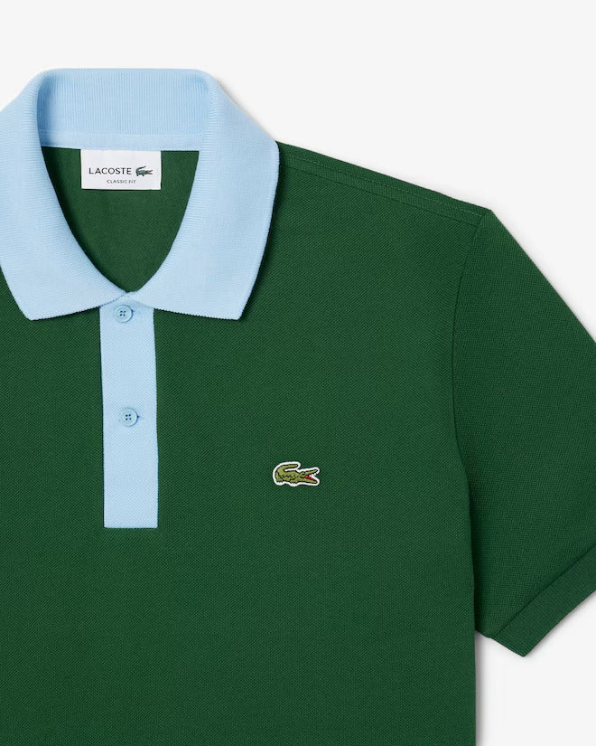 Lacoste Men's Classic Fit Contrast Collar L.12.12 Polo