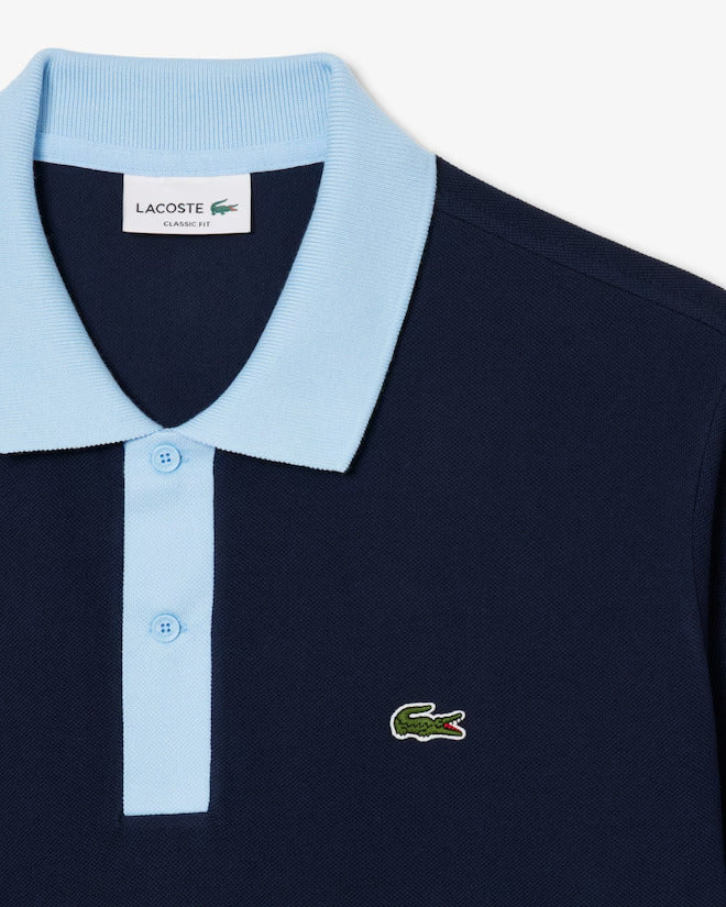 Lacoste Men's Classic Fit Contrast Collar L.12.12 Polo