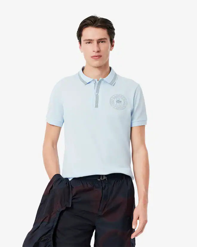 Lacoste en's Regular Fit L.12.12 Badge Print Polo