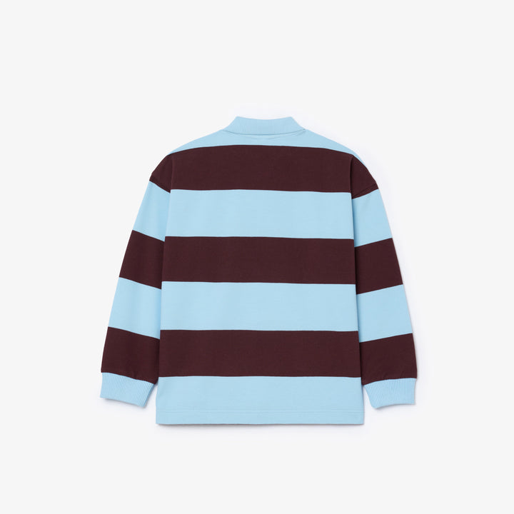 Lacoste Kids' Striped Cotton Polo