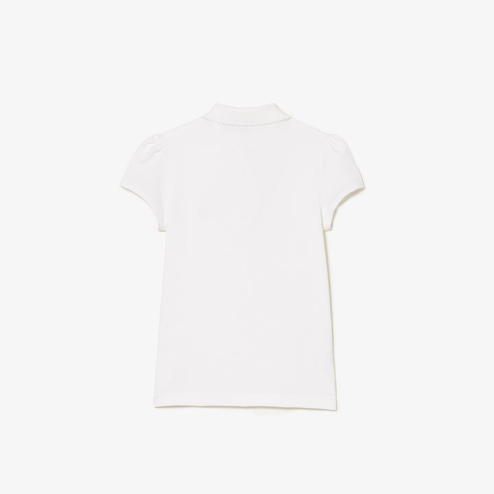 Lacoste Kids' Scalloped Collar Mini Piqué Polo