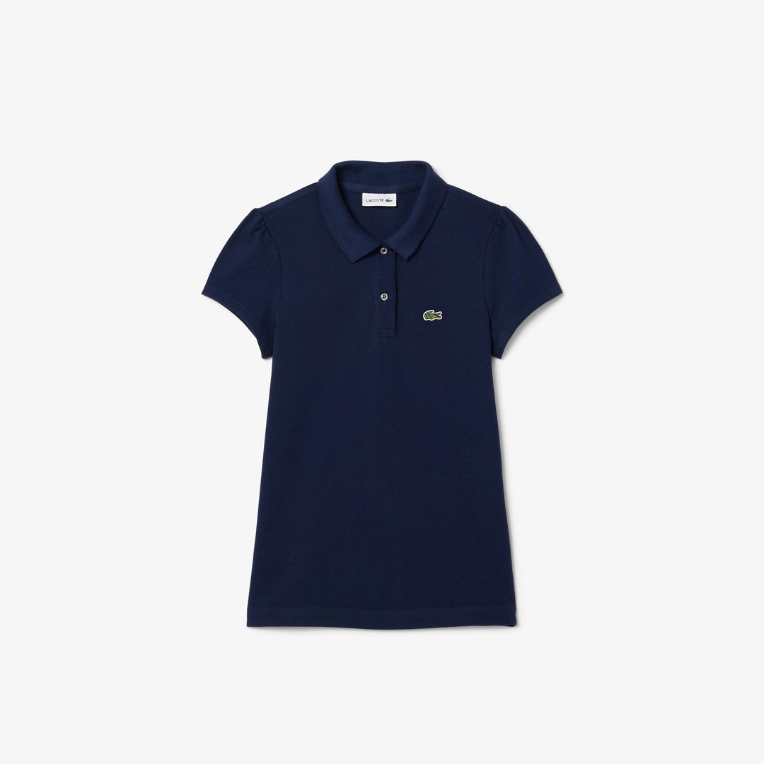 Lacoste Kids' Scalloped Collar Mini Piqué Polo