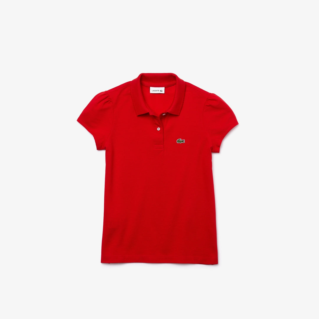 Lacoste Kids' Scalloped Collar Mini Piqué Polo