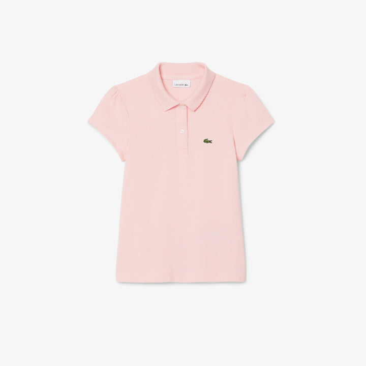Lacoste Kids' Scalloped Collar Mini Piqué Polo