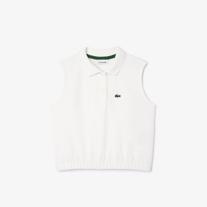 Lacoste Kids' Sleeveless Stretch Mini Piqué Polo
