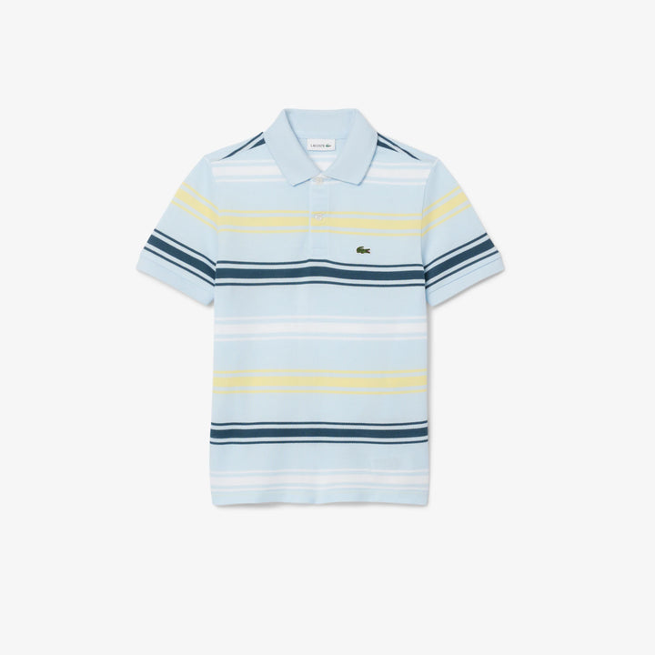 Lacoste Kids' Striped Petit Piqué Polo