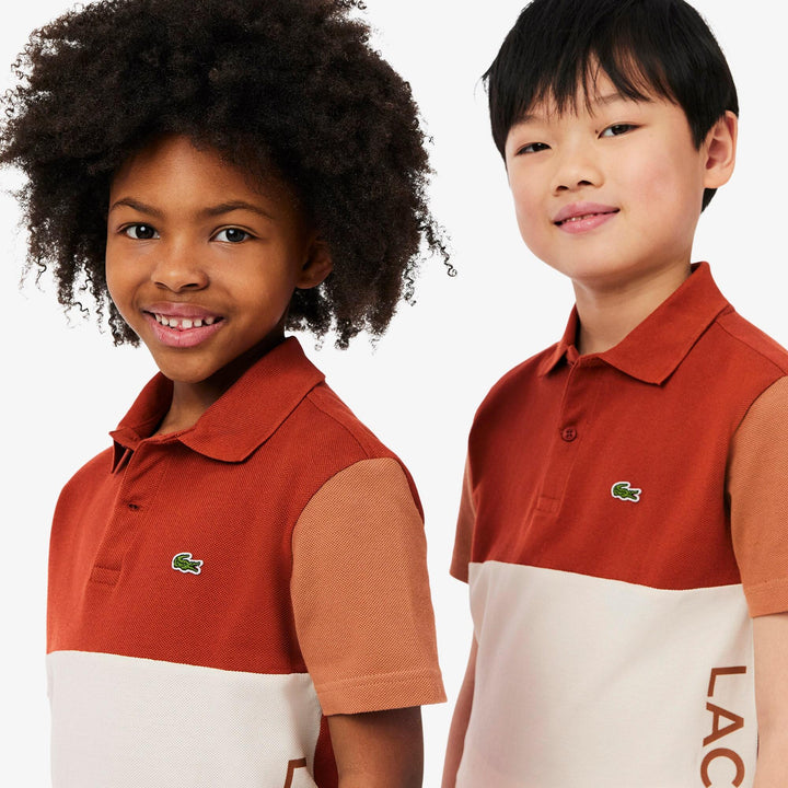 Lacoste Kids' Colorblock Petit Piqué Polo