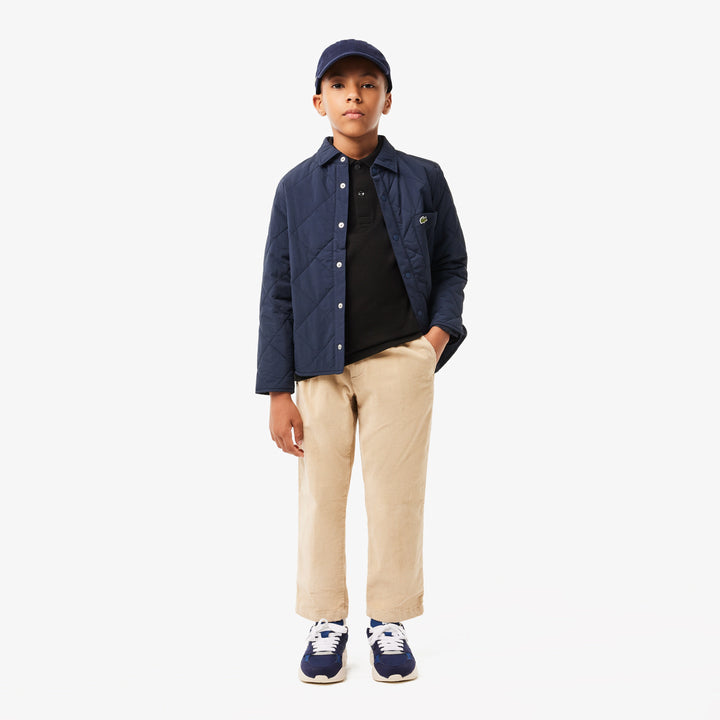 Lacoste Kids' Long Sleeve Petit Piqué Polo