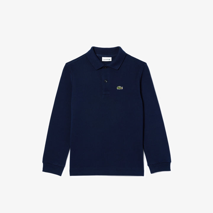 Lacoste Kids' Long Sleeve Petit Piqué Polo
