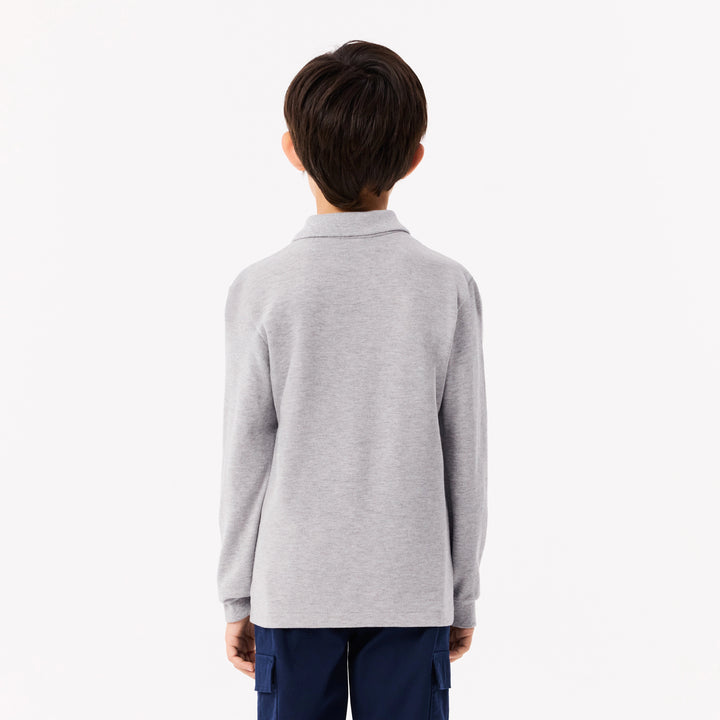 Lacoste Kids' Long Sleeve Petit Piqué Polo