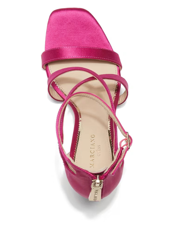 Guess Satin Strappy Heel