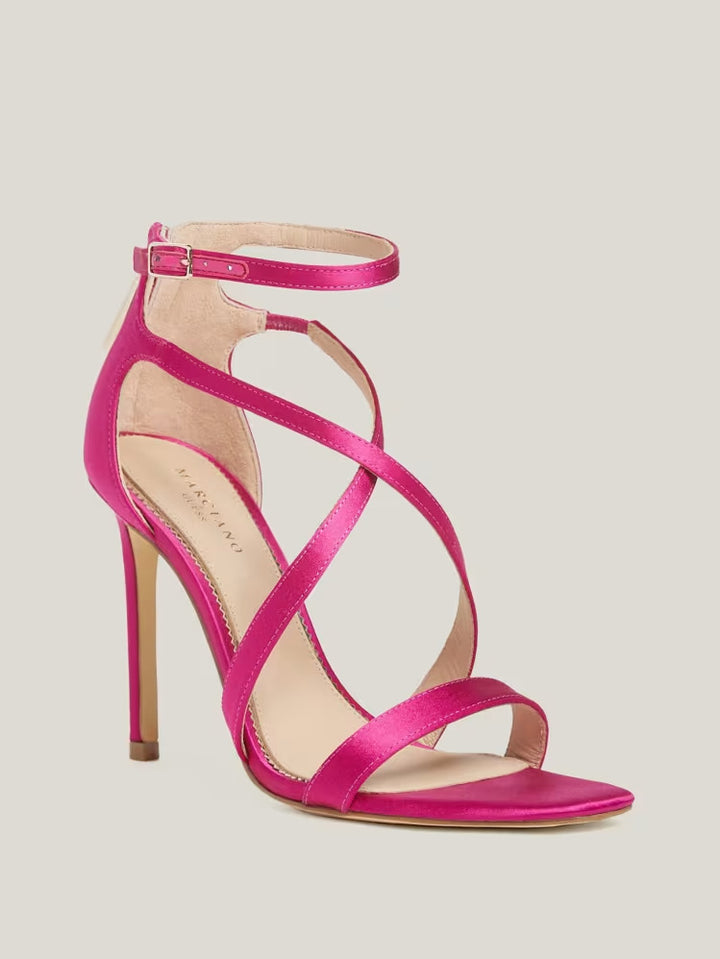 Guess Satin Strappy Heel