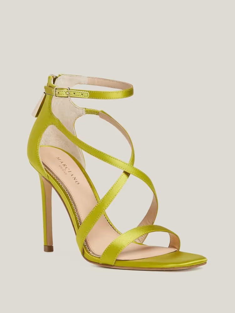Guess Satin Strappy Heel